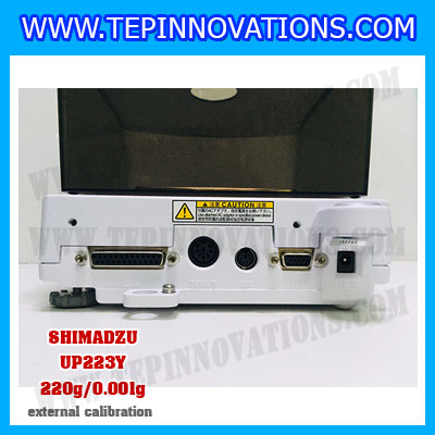 เครื่องชั่งดิจิตอล ทศนิยม 3 ตำแหน่ง รุ่น UP223Y 220gx0.001g เครื่องชั่งละเอียดสูง220g เครื่องชั่งน้ำหนัก220g ตาชั่ง220กรัม พิกัดน้ำหนัก 220g ความละเอียด 0.001g ยี่ห้อ SHIMADZU รุ่น UP223Y