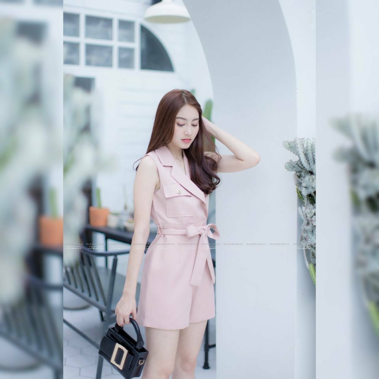 Jumpsuit ขาสั้น