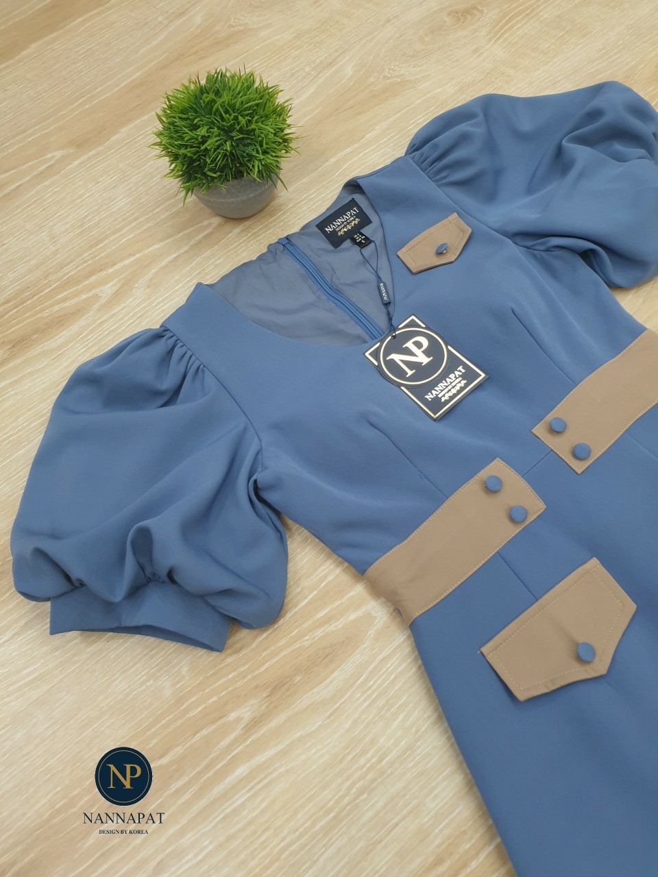 เดรสผ้าดีหนานุ่มใส่สบาย