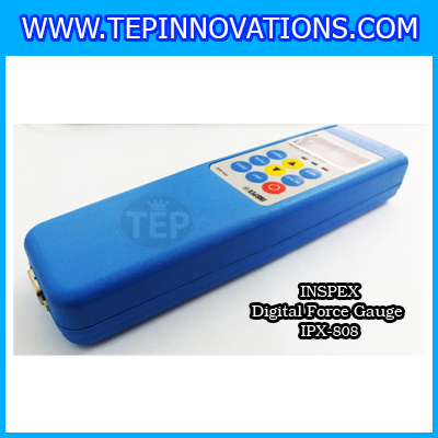 เครื่องวัดแรงดึงแรงกดแบบดิจิตอล INSPEX รุ่น IPX-808 ทดสอบแรงดึงแรงกด Force Gauge วัดแรงดึงขนาด 500 นิวตัน แรงกด แรงผลัก Digital Forece Gauge วัดแรงดึง วัดแรงกด