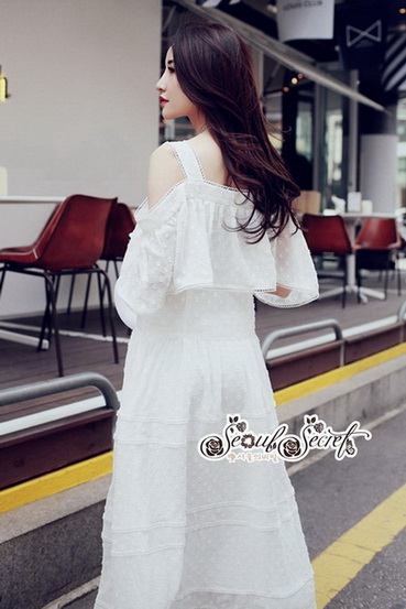 แม็กซี่เดรสเดรสตัวยาวสายเดี่ยว