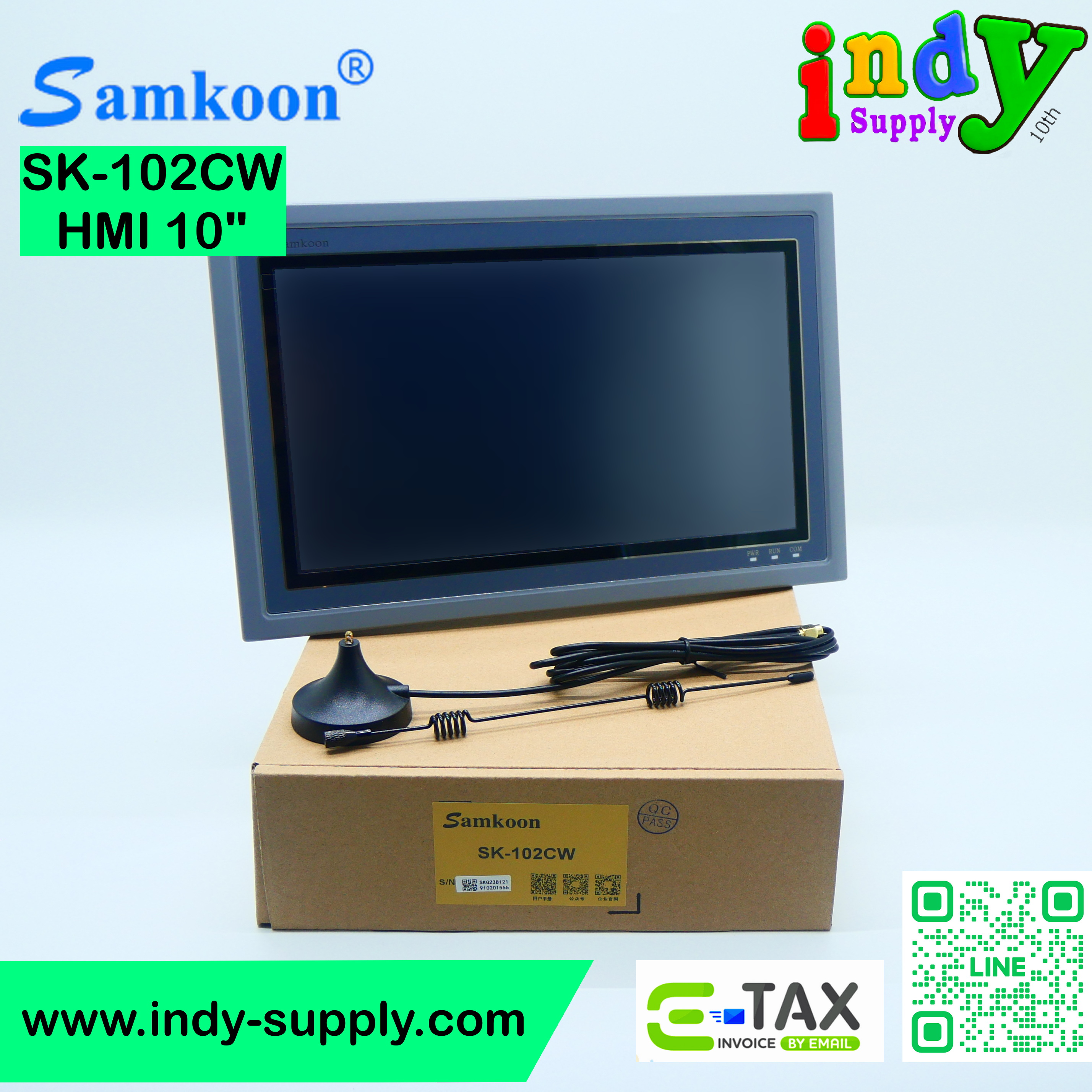 SAMKOON SK-102CW HMI 10.2" (wifi+Ethernet)