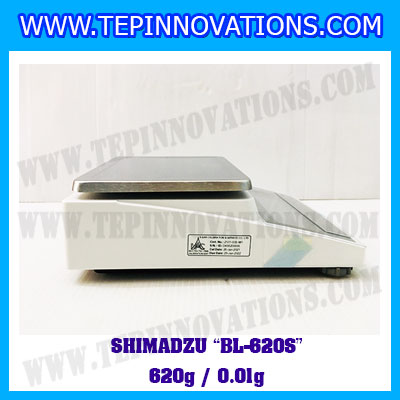 เครื่องชั่งดิจิตอลทศนิยม2ตำแหน่ง BL-620S พิกัด 620g x 0.01g เครื่องชั่งละเอียดสูง620g เครื่องชั่งน้ำหนัก620g ตาชั่ง620กรัม ตาชั่งน้ำหนัก620g ยี่ห้อ SHIMADZU รุ่น BL-620S
