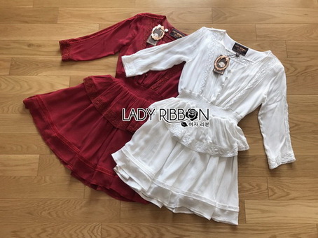 Lady Rosie Layered Lace and Chiffon Mini Dress