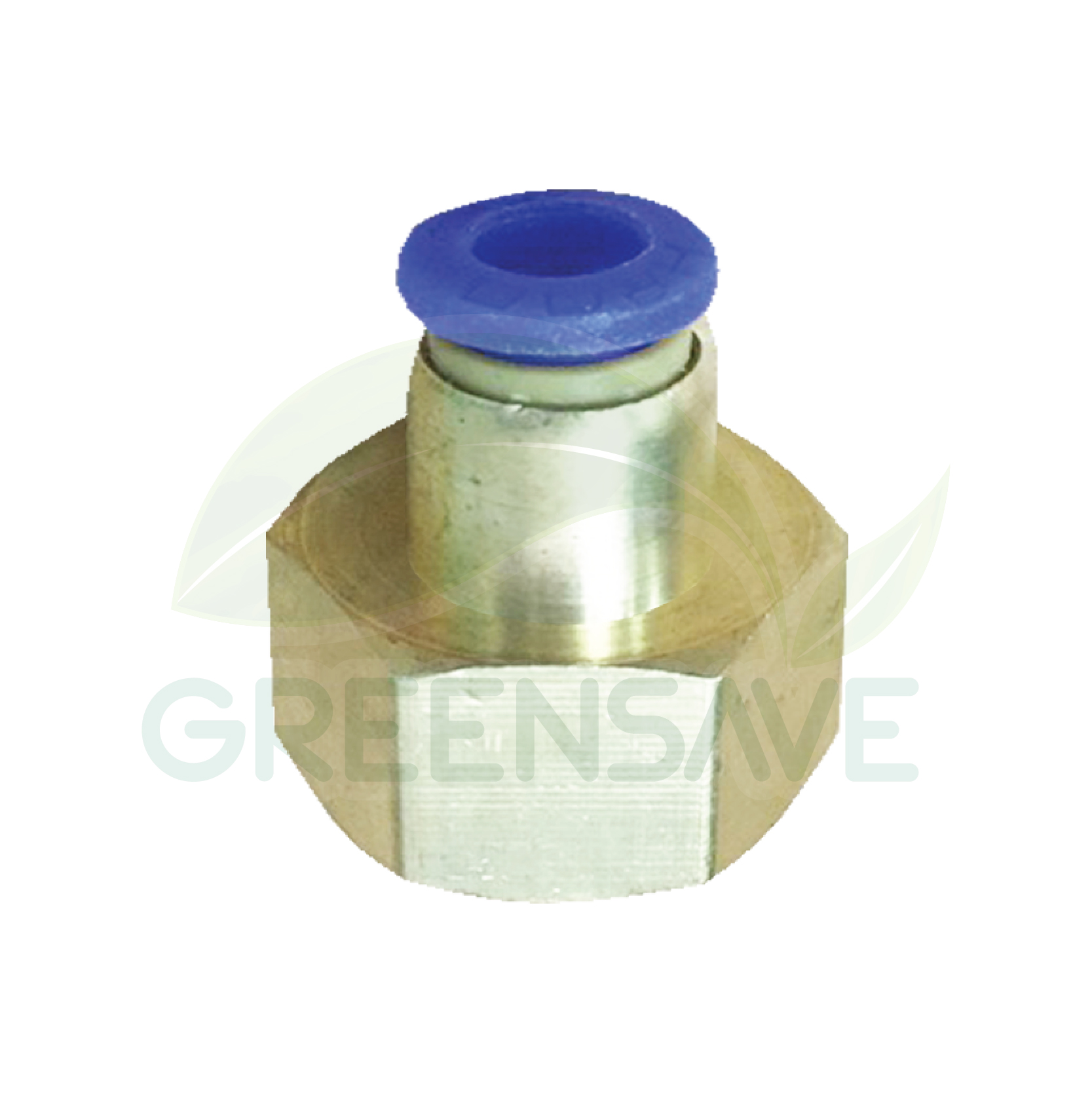 ข้อต่อ ขนาด 8 mm เกลียวใน 4 หุน สำหรับสายน้ำPU และหัวพ่นหมอก