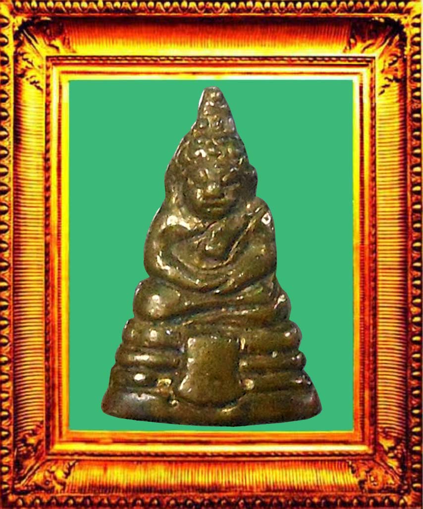 พระชัยหลวงพ่อโสธรพิมพ์ตาขีดปี2497 องค์ที่ 1