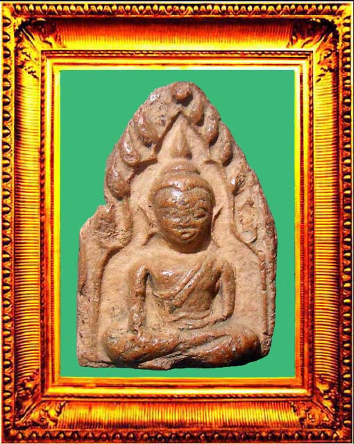 พระพลายคู่ตัดกรุวัดบ้านกร่าง องค์ที่ 4 (พิมพ์เศียรโต)