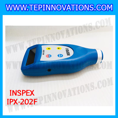 เครื่องมือวัดความหนาสีและงานชุบผิว INSPEX รุ่น IPX-202F ประเภทหัววัดรวม เครื่องวัดความหนาผิวเคลือบ วัดความหนางานชุบ วัดความหนาสี วัดความหนาโครเมียม ชุบซิงก์ อุปกรณ์วัดความหนา