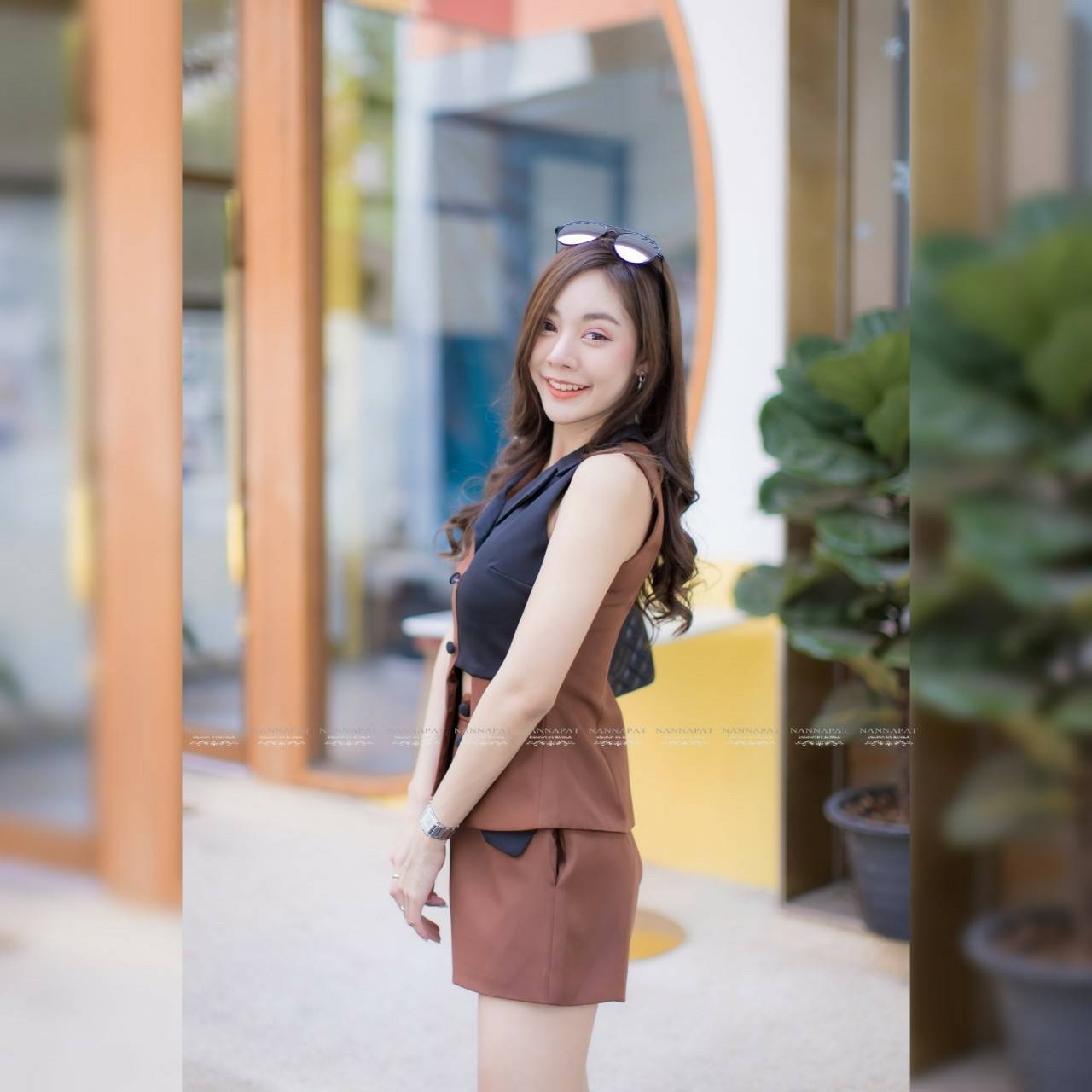 แม็ชกับดางเกงขายาว