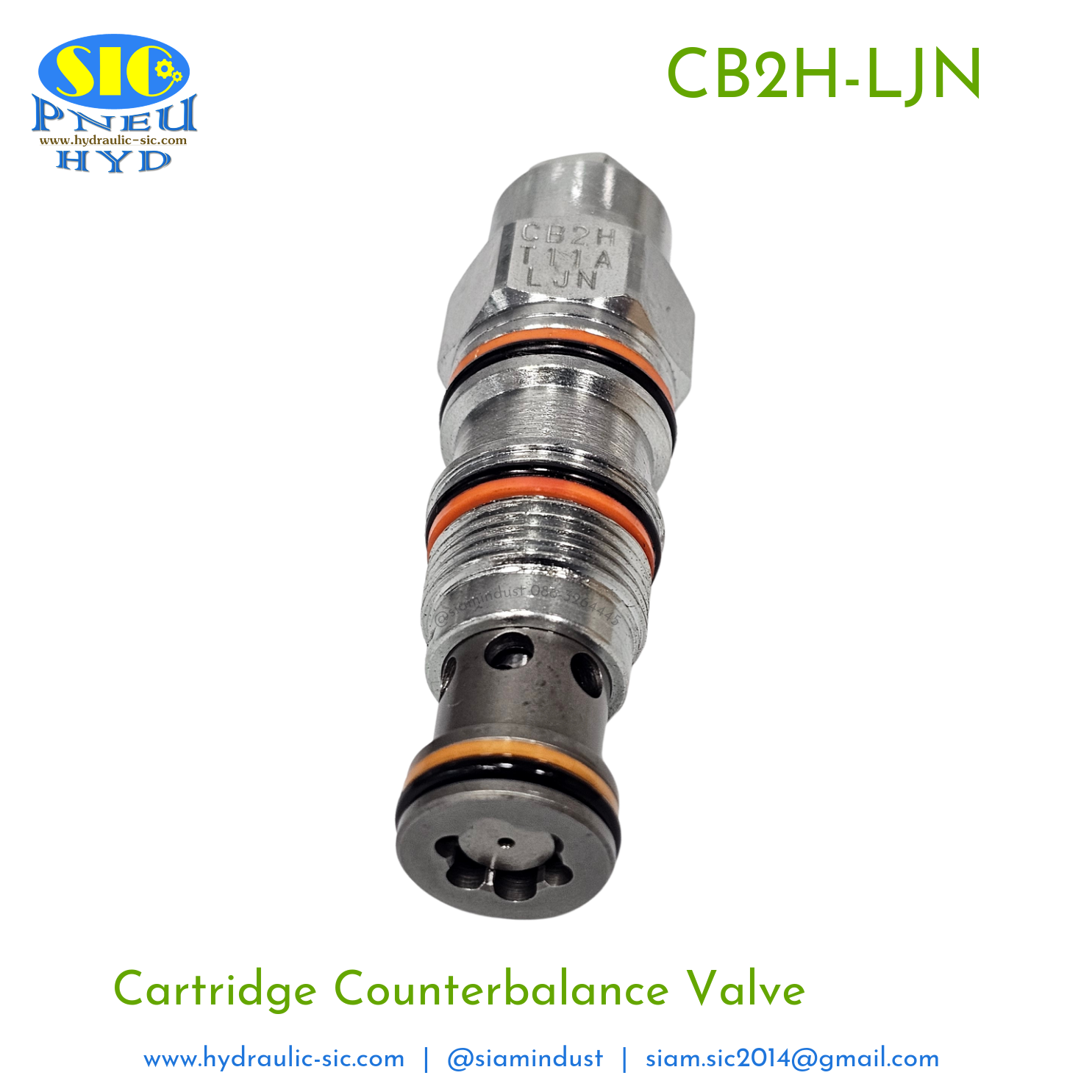 CB2H-T11A-LJN Cartridge Counterbalance Valve (สเปคเทียบ CBCG-LJN ของ SUN Hydraulic)