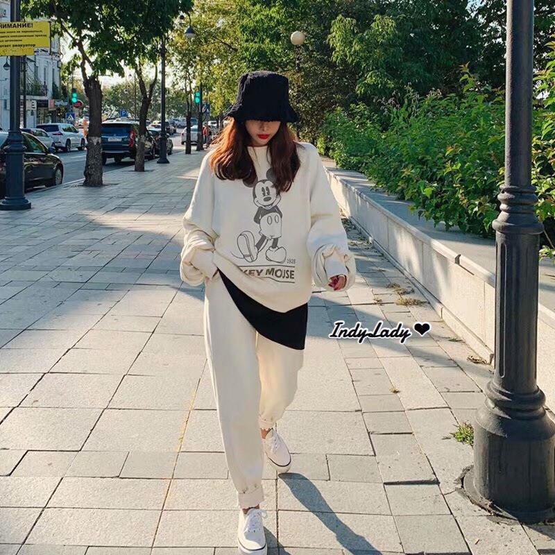 เสื้อ+ กางเกง Mickey Mouse