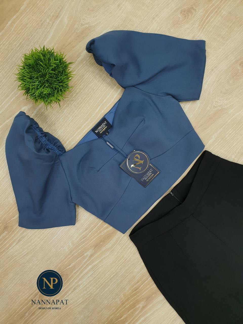 เสื้อซิปหลังกางเกงทรงสวย