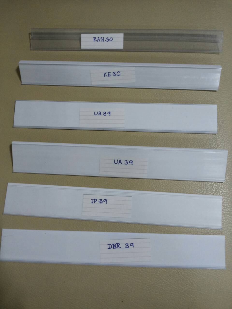 ป้ายติดชั้นวางสินค้า