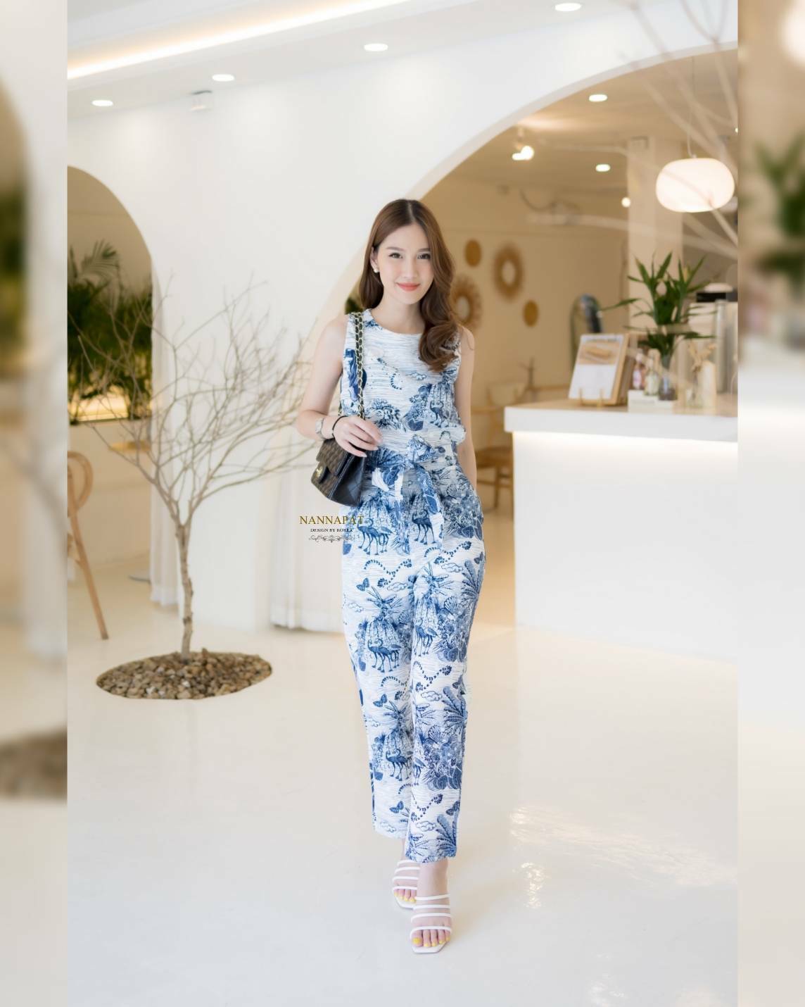 เสื้อซิปหลัง กางเกงทรงสวย