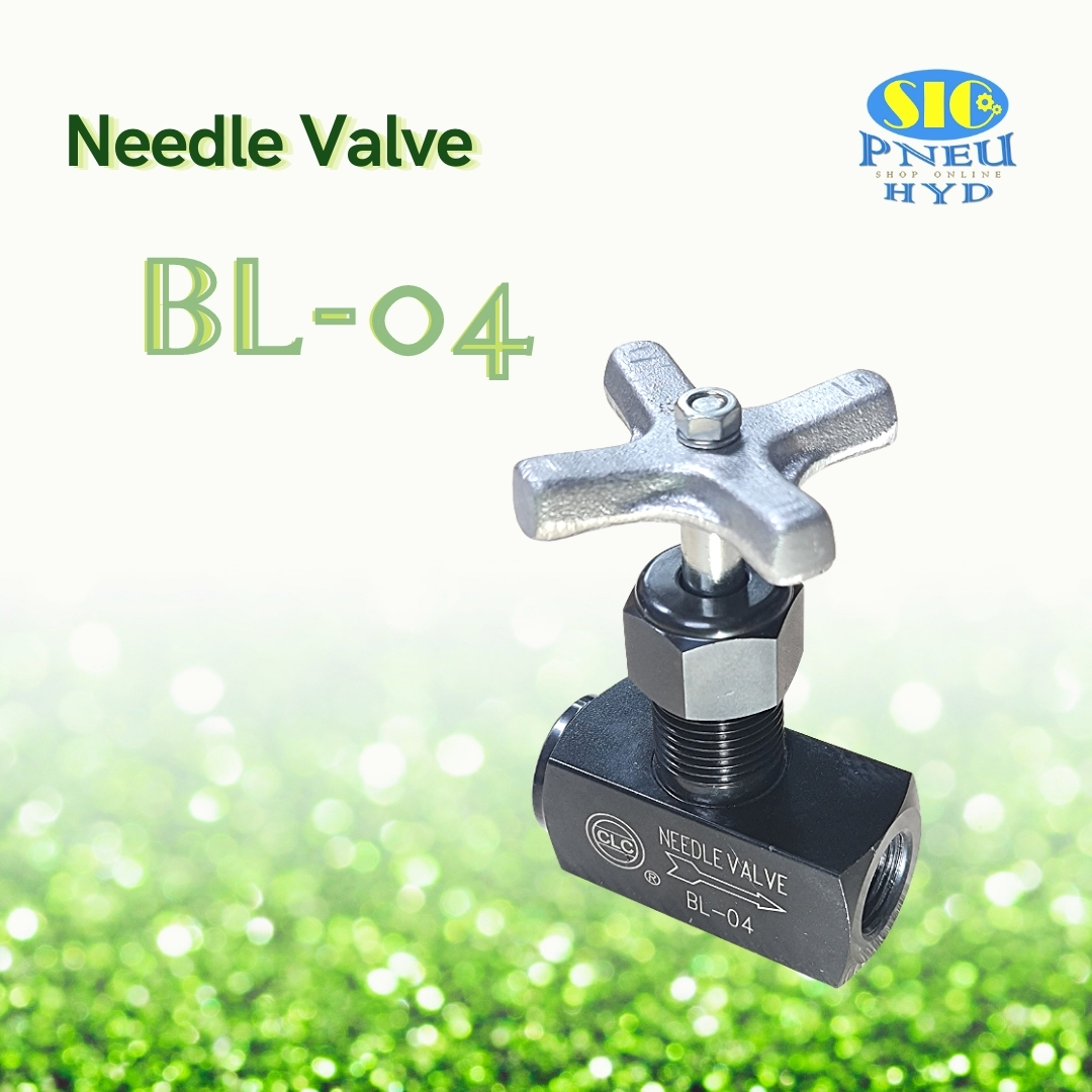 ก๊อกเกจ วาล์วเปิด-ปิด เพรสเชอร์เกจ BL-02 , BL-02L , BL-03 , BL-03L , BL-04 Needle Valve 1/4",3/8" PT