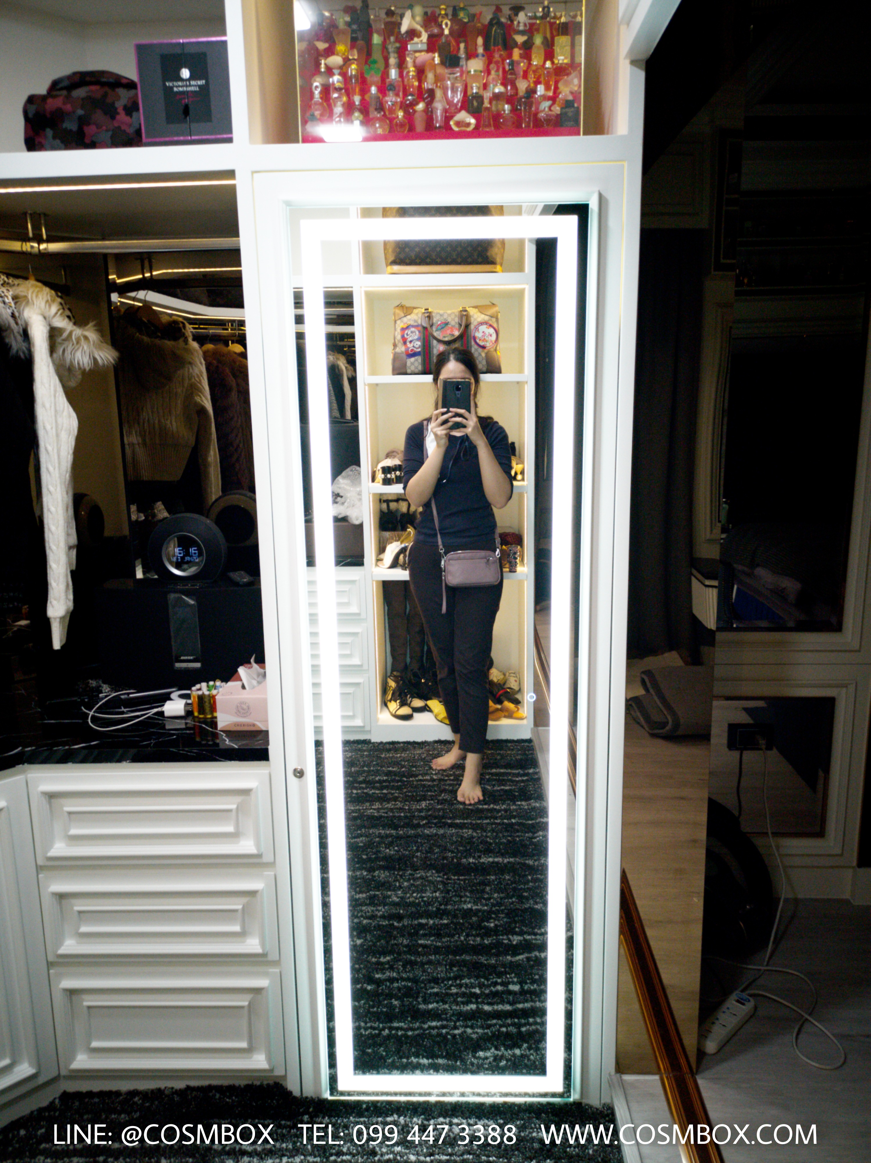 Beauty Mirror - กระจกส่องตัว รุ่นฐานตั้งพื้น ขนาด ซม. (รออัพเดทข้อมูล)