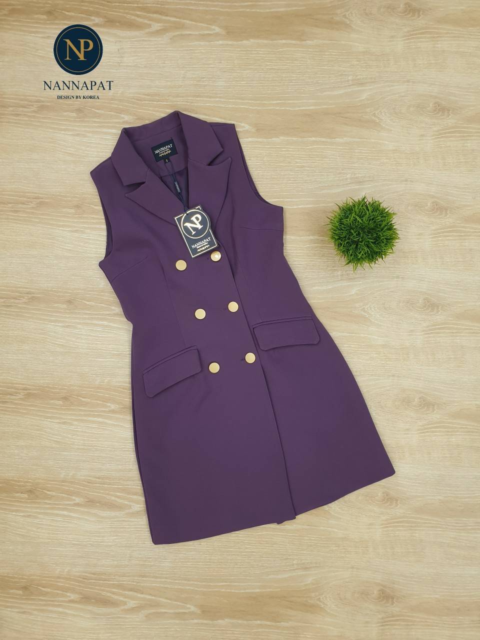 ผ้าสูทกระดุมหน้าตัวกระเป๋า