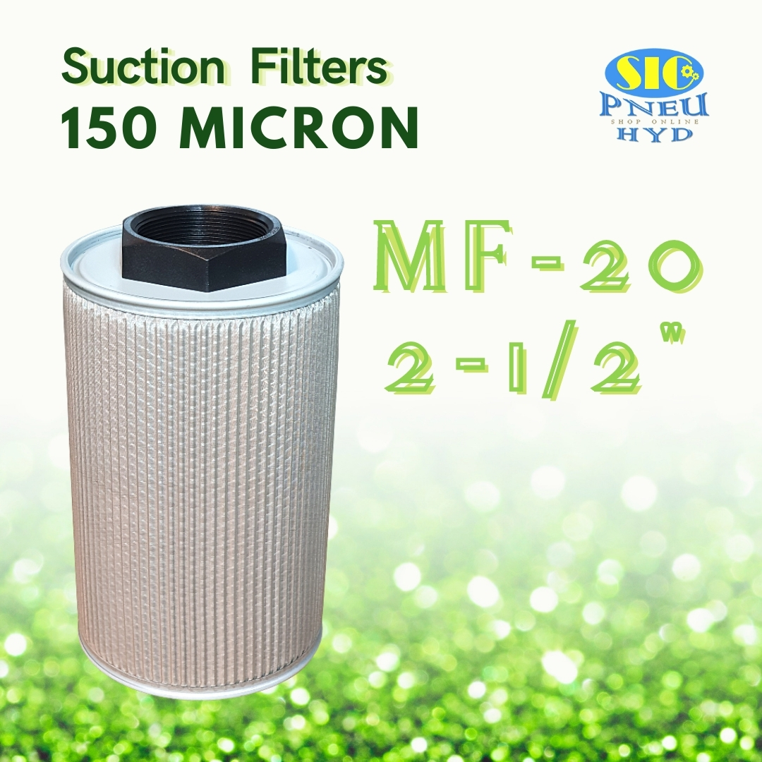 ไส้กรองไฮดรอลิค MF-04,MF-06,MF-08,MF-10,MF-12,MF-16,MF-20,MF-24,MF-32 กรองขาดูด Suction Filter : CLC