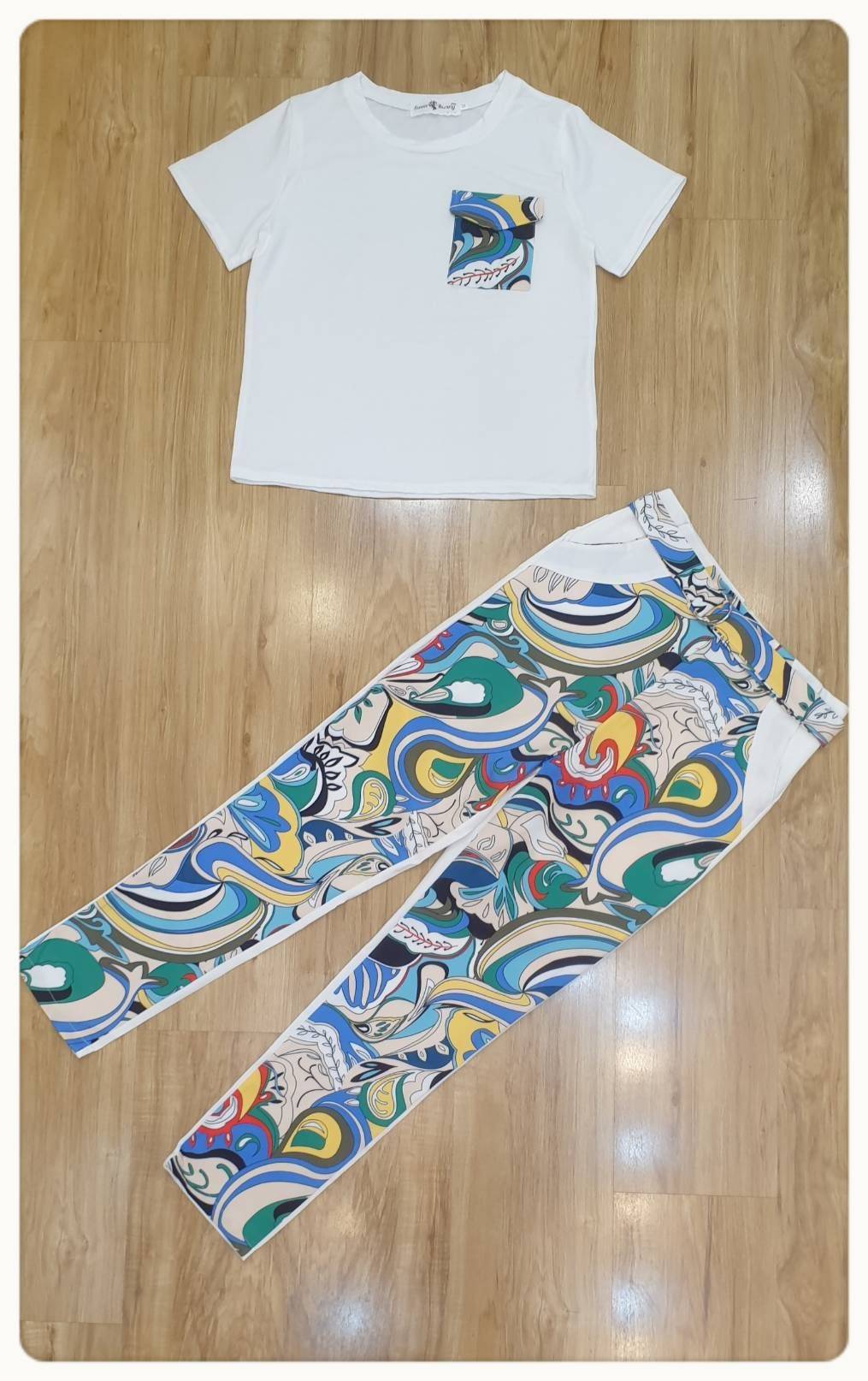 เสื้อผ้ายืดสีขาวคอตตอนเนื้อดี