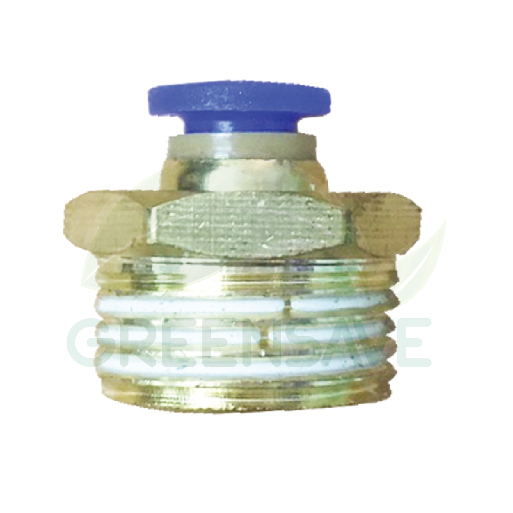 ข้อต่อ ขนาด 6 mm เกลียวนอก 4 หุน สำหรับสายน้ำPU และหัวพ่นหมอก