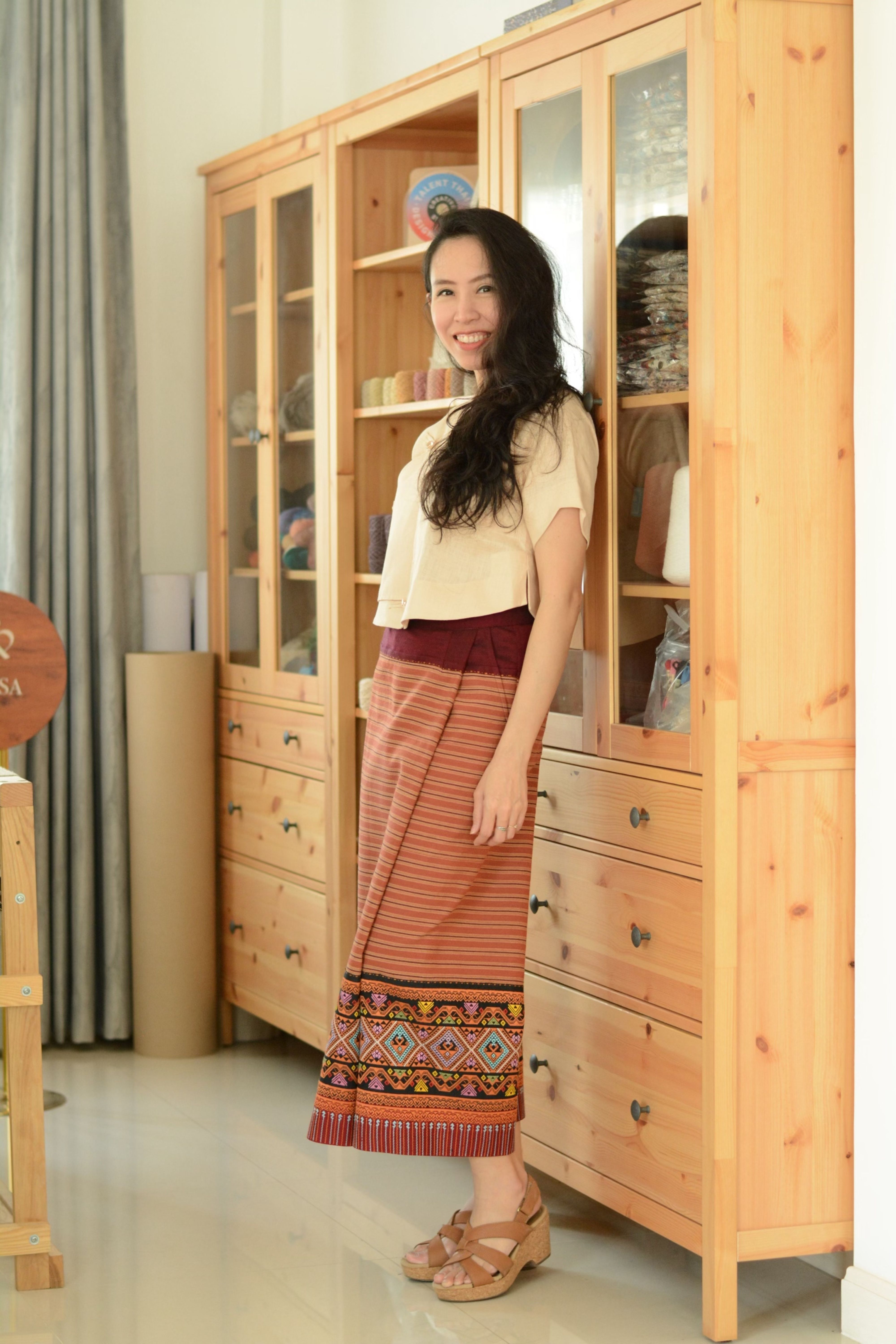 กางเกงป้าย