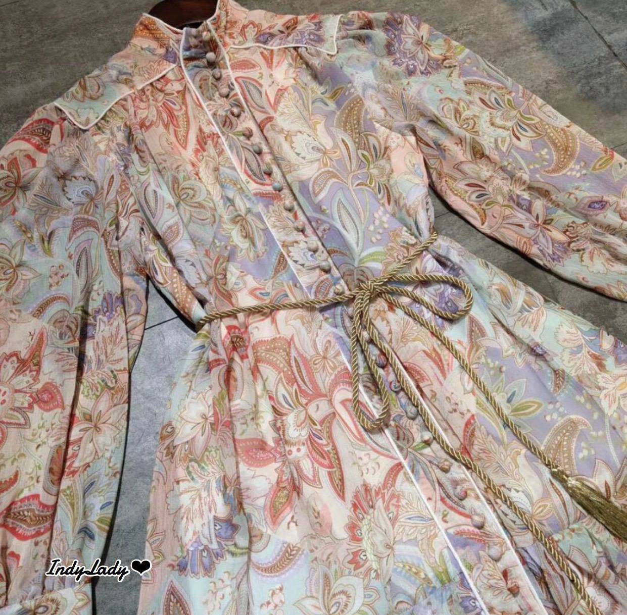 Zimmermann กระดุมหน้ายาว
