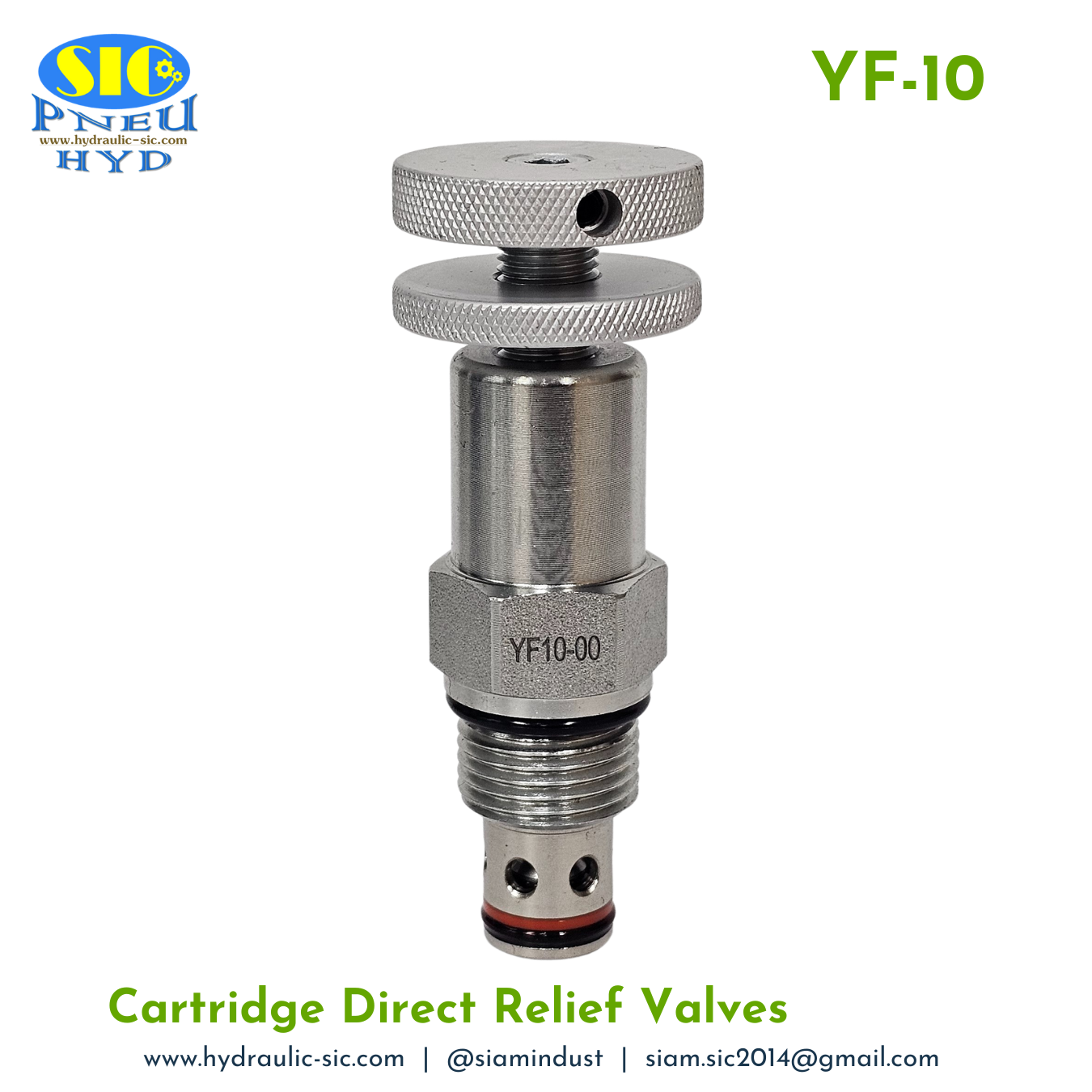 YF-10 , YF-08 : Cartridge Direct Relief Valve YOUQUEN