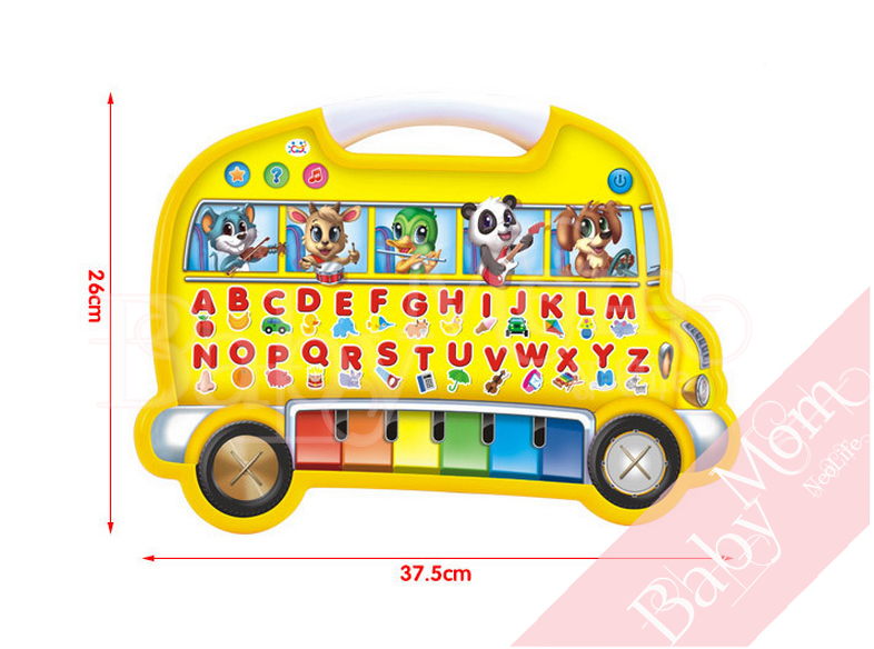 แผ่นการเรียนรู้ชุดโรงเรียน Touch Learning Bus