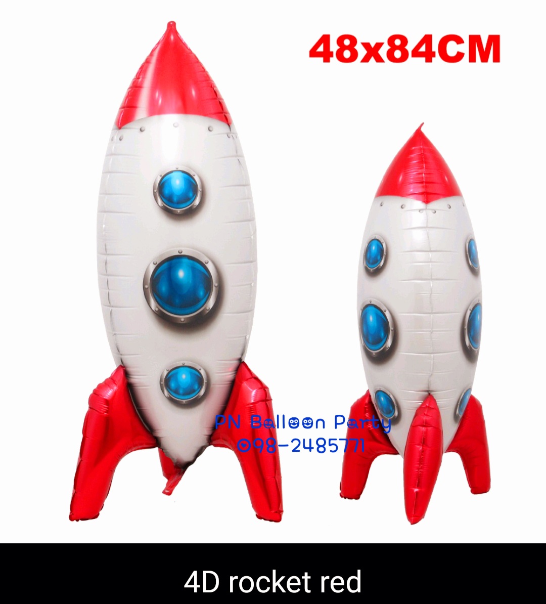 ลูกโป่งจรวดอวกาศ สตาร์วอร์ rocket Spaceship space Galaxy Balloons