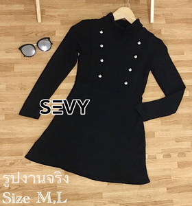 Mini dress ไหมพรมลุคเรียบหรู