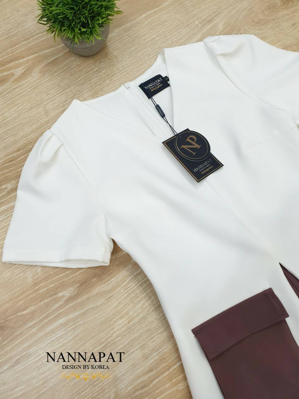 เซทตัวกางเกงมีกระเป๋าข้าง