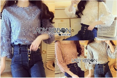 เสื้อแขนยาวผ้าสไตล์วินเทจ