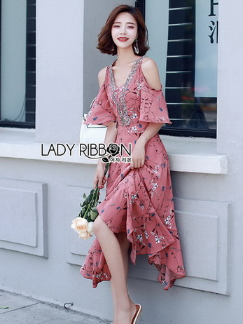 Lady Mandy Floral Cut-Out Dress