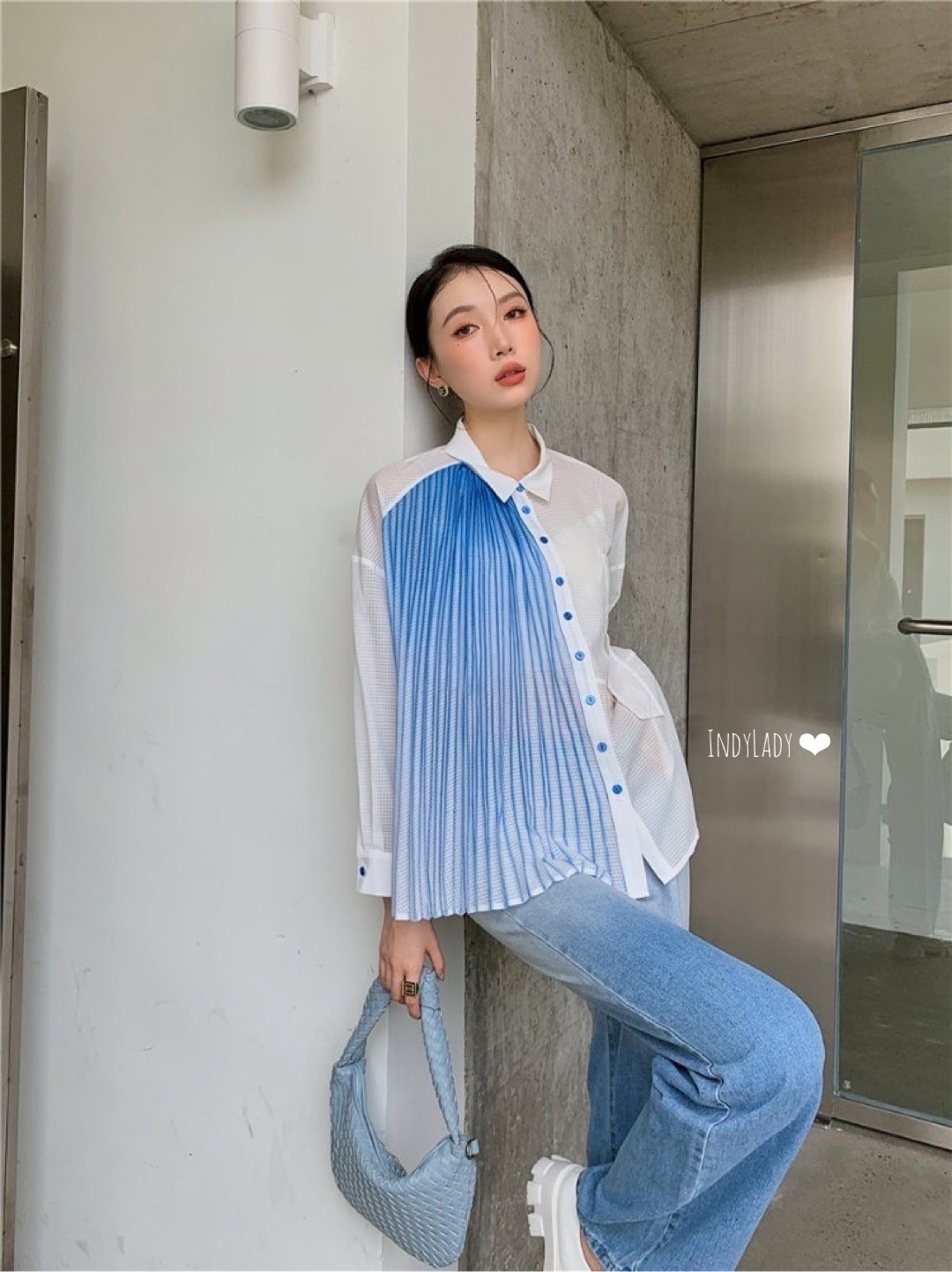 เสื้อเชิ้ต แขนยาวคอปก