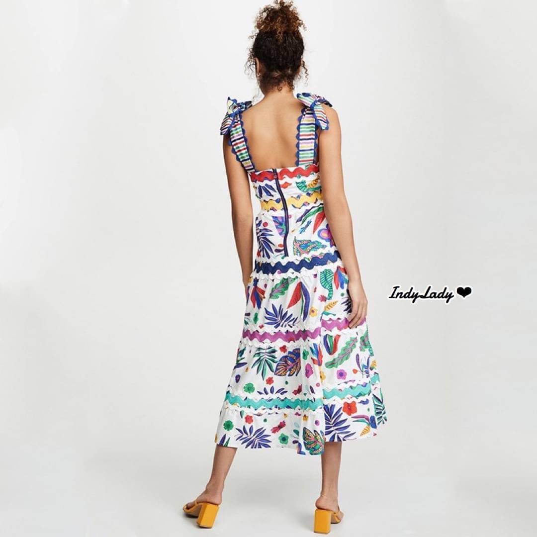 Maxi dress ตัวเดรสสายเดี่ยว