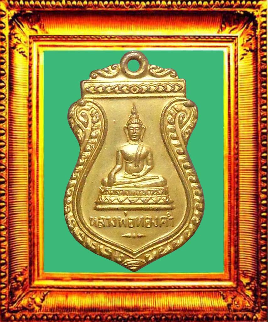 เหรียญรุ่นแรกหลวงพ่อทองคำวัดไทรใหญ่ องค์ที่ 2