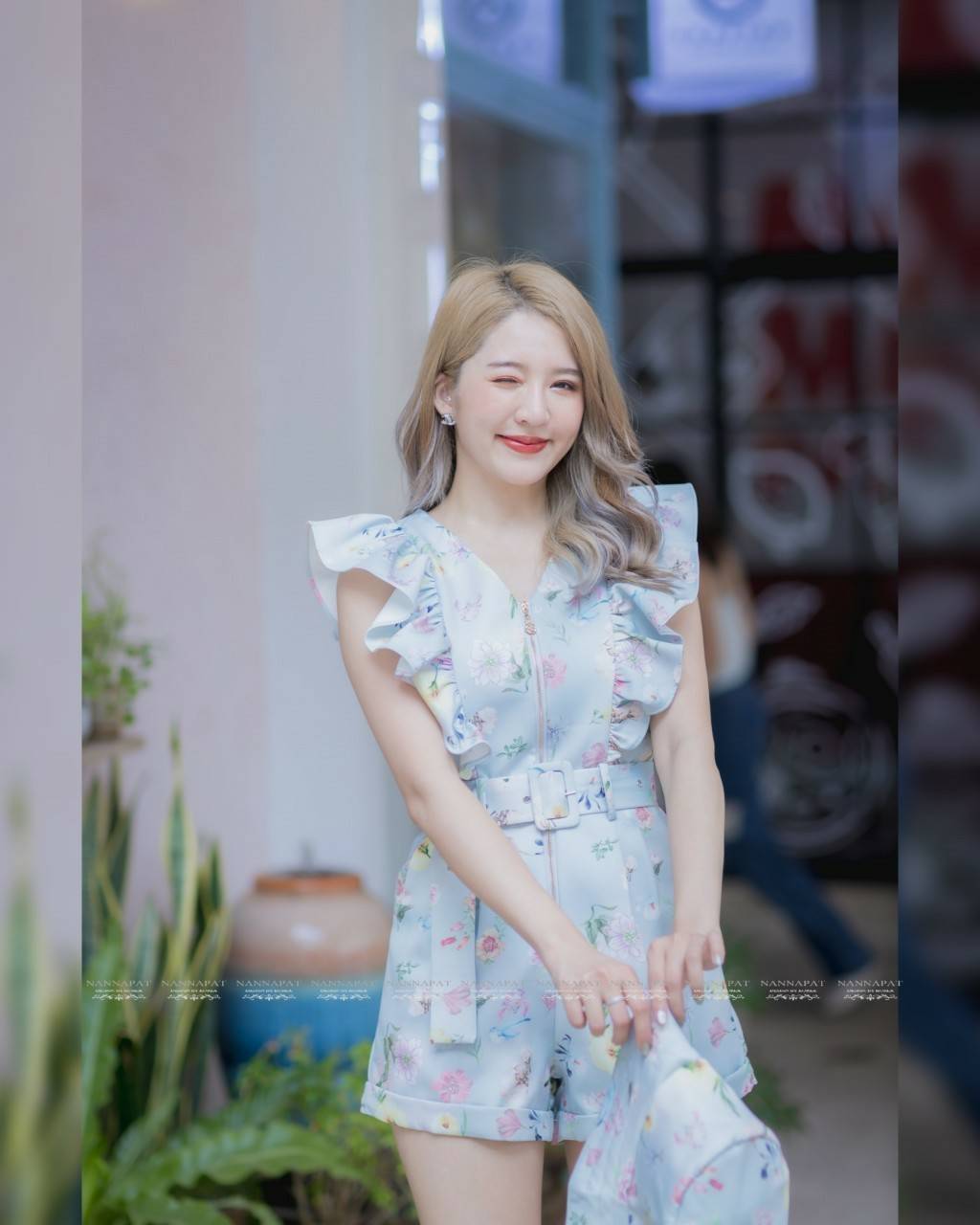 เซทซิปหน้า แต่งระบาย