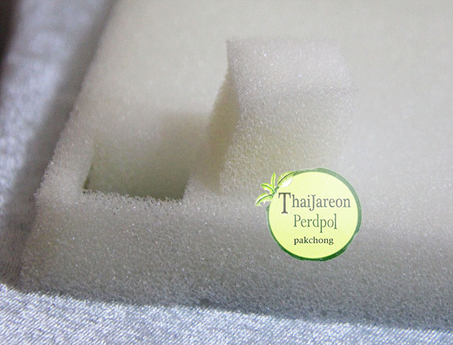 ฟองน้ำปลูกพืชไฮโดรโพนิกส์ ก้อนฟองน้ำมีขนาด 1 x 1 x 1 นิ้ว