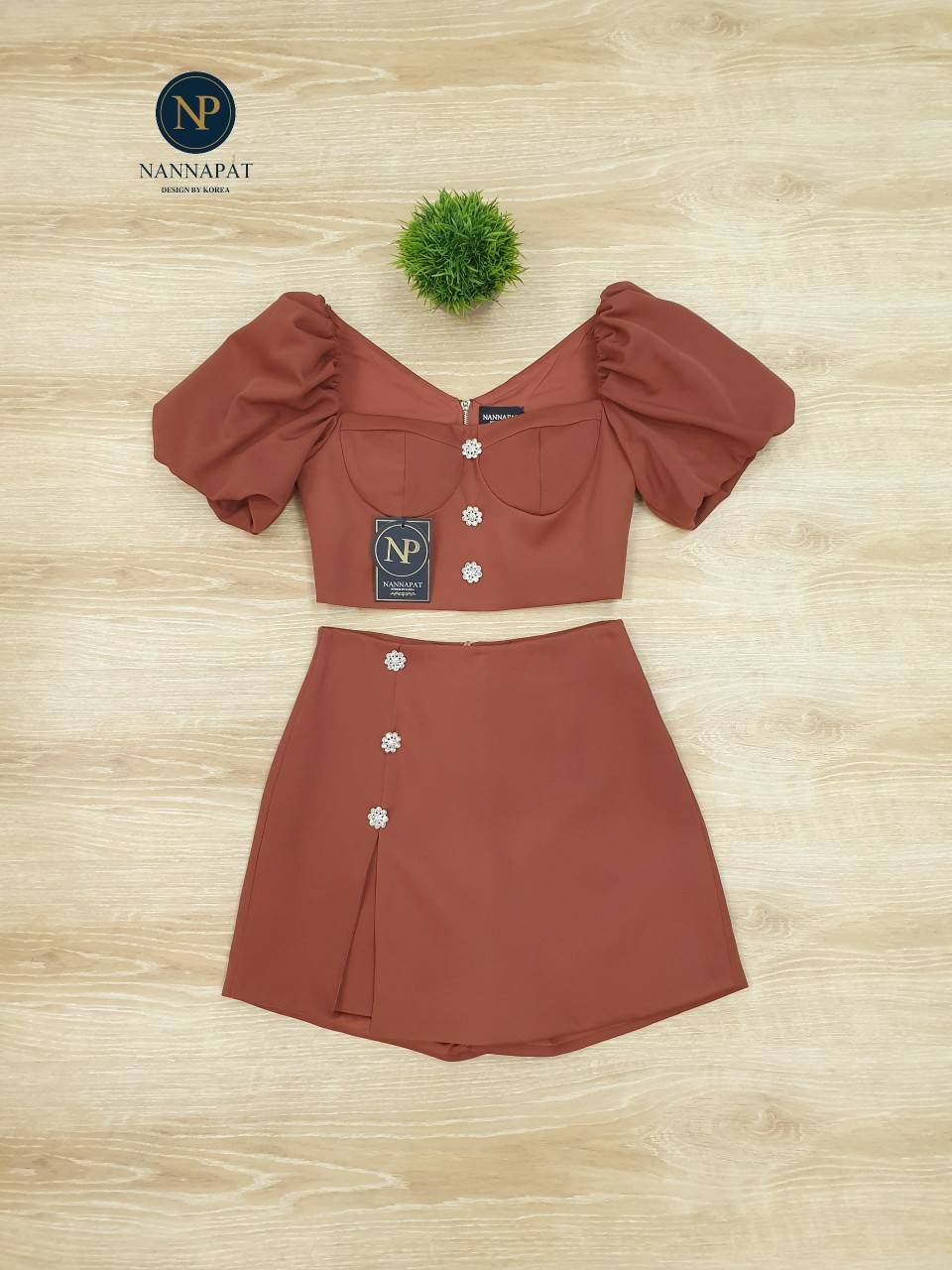 ชุดเซทกระโปรงกางเกง