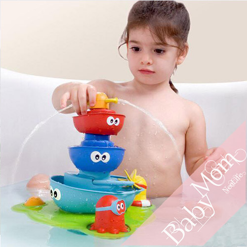 Fountain น้ำพุ bath toys ของเล่นในห้องน้ำ