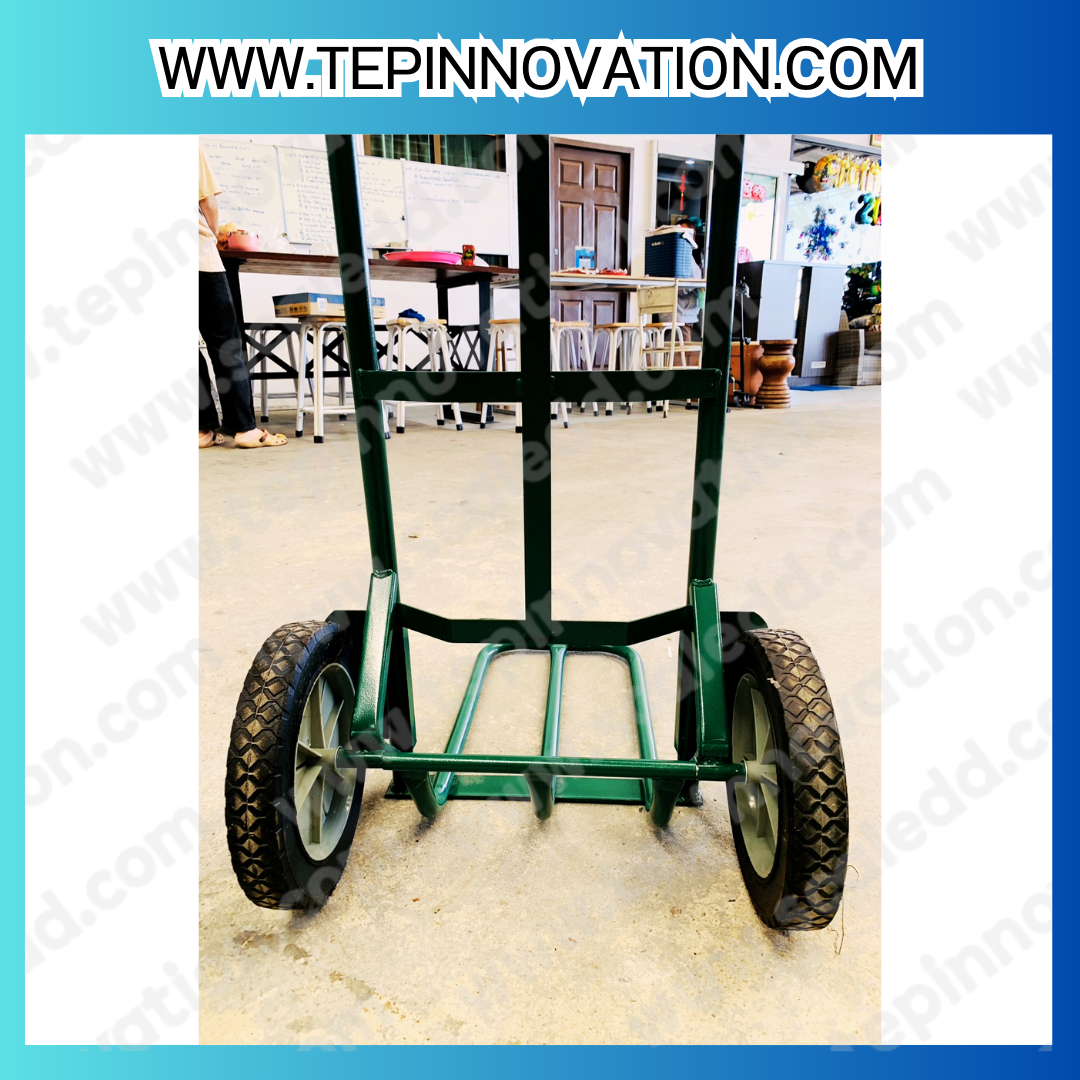 รถเข็นเหล็กสองล้อพับได้ รุ่นSMT-HT30 รับน้ำหนักสูงสุด 90 กก.