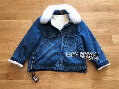 Lady Ribbon Denim Jacket