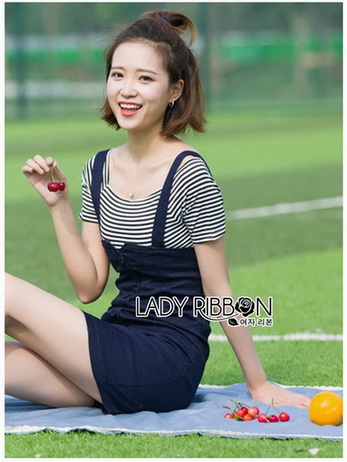 T-Shirt with Overall Dress