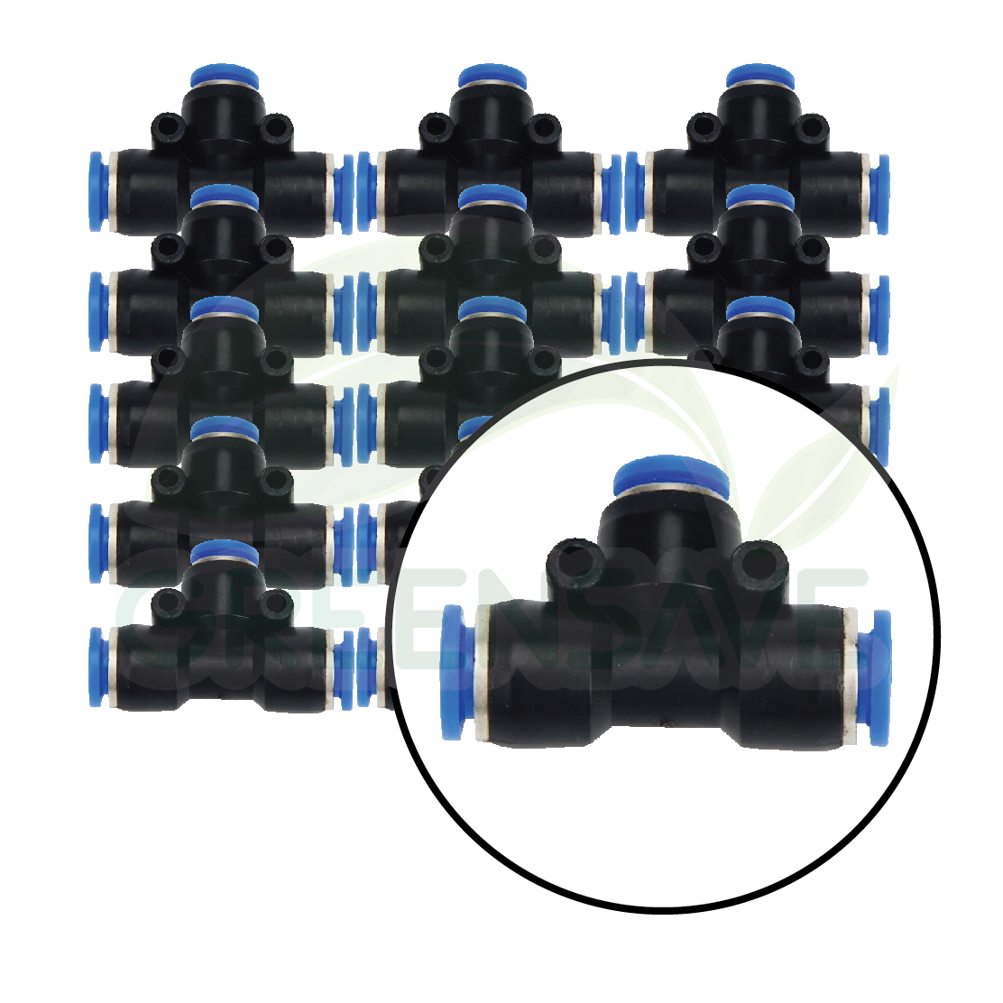 Set 17 ชุดหัวพ่นหมอก 0.3 mm 16 หัว สายยาว 12 เมตร