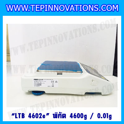 เครื่องชั่งดิจิตอลทศนิยม 2 ตำแหน่ง ADAM รุ่น LTB 4602e พิกัด 4600g x ค่าละเอียด 0.01g เครื่องชั่งดิจิตอล4600g เครื่องชั่งน้ำหนัก4600กรัม เครื่องชั่ง4600g ตาชั่งดิจิตอล4600กรัม กิโลดิจิตอล4600กรัม เครื่องชั่งยี่ห้อ ADAM รุ่น LTB 4602e