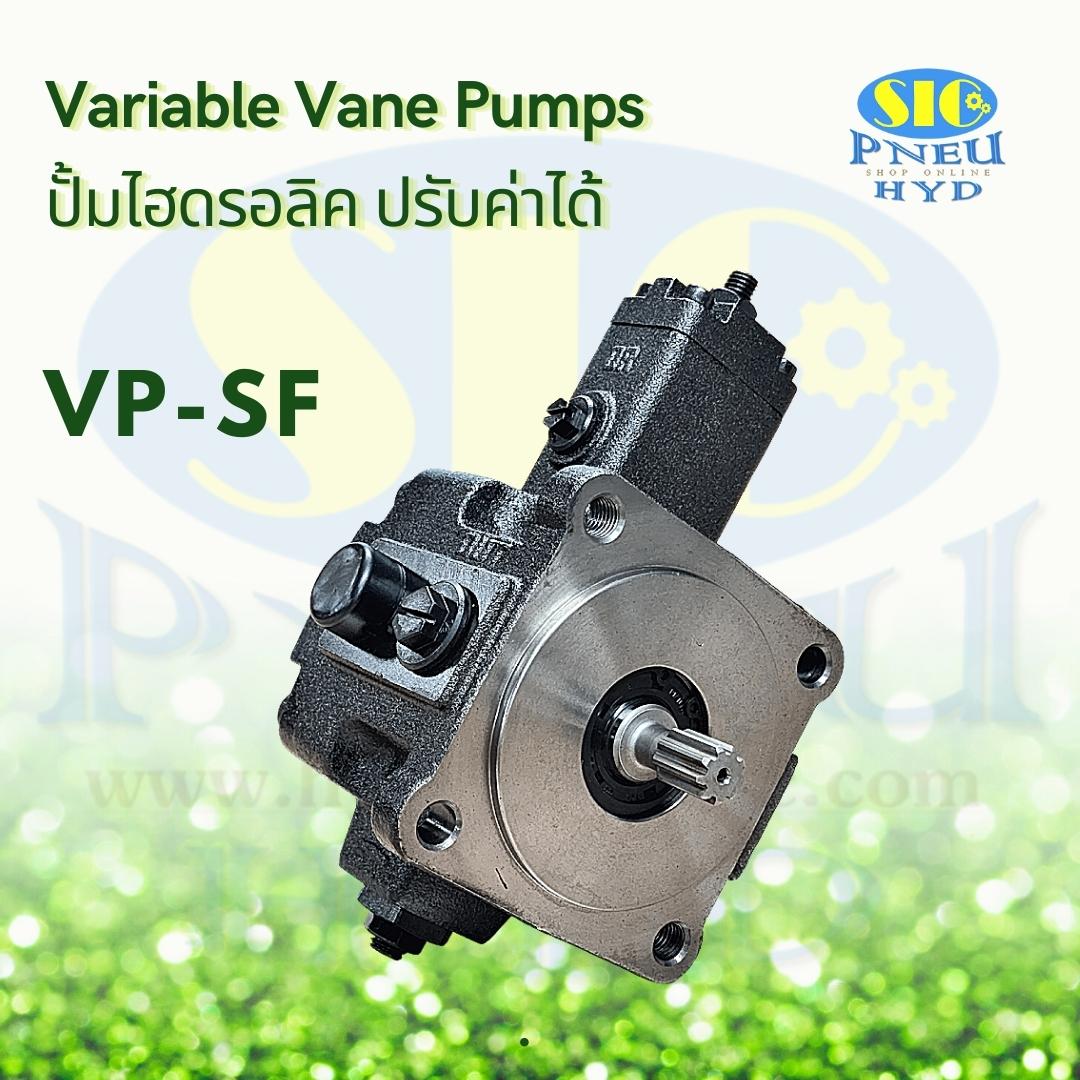 VP-SF08,12,15,20,30,40-D : Variable Vane Pump , ปั้มไฮดรอลิคแบบใบพัด ปรับค่าได้ JUNTAI