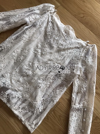 Lady Nana Button-Down Cream
