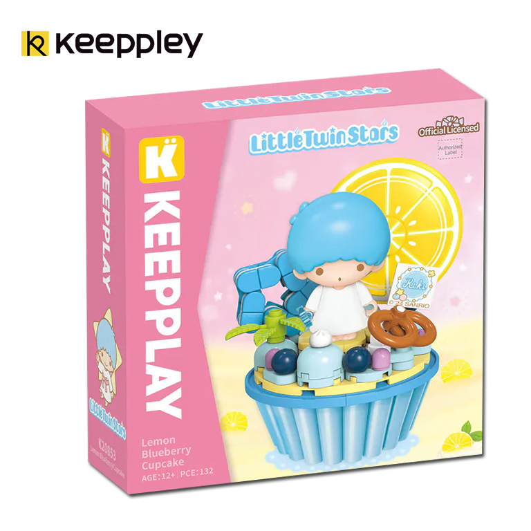(สินค้าลิขสิทธิ์แท้) ชุดตัวต่อการ์ตูน Little Twin Stars x Keeppley