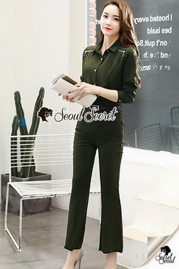 ชุด Working เสื้อเชิ้ทไฮคลาส 2 สี