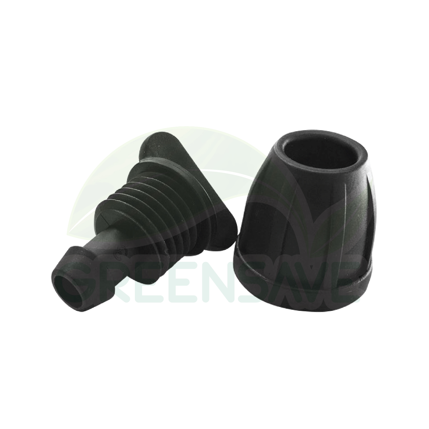 ตัวอุดสายไมโคร พร้อมตัวล็อคสาย ขนาด 8/12 mm (แพ็ค 20 ชิ้น)